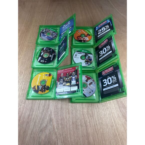Madden NFL Xbox One Game Lot – 17 18 19 20 21 22 - Picture 3 of 3